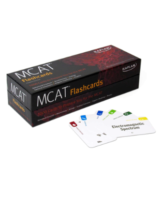 MCAT Resource Thumbnail Image for the resource Kaplan MCAT Flashcards, 4th Edition
